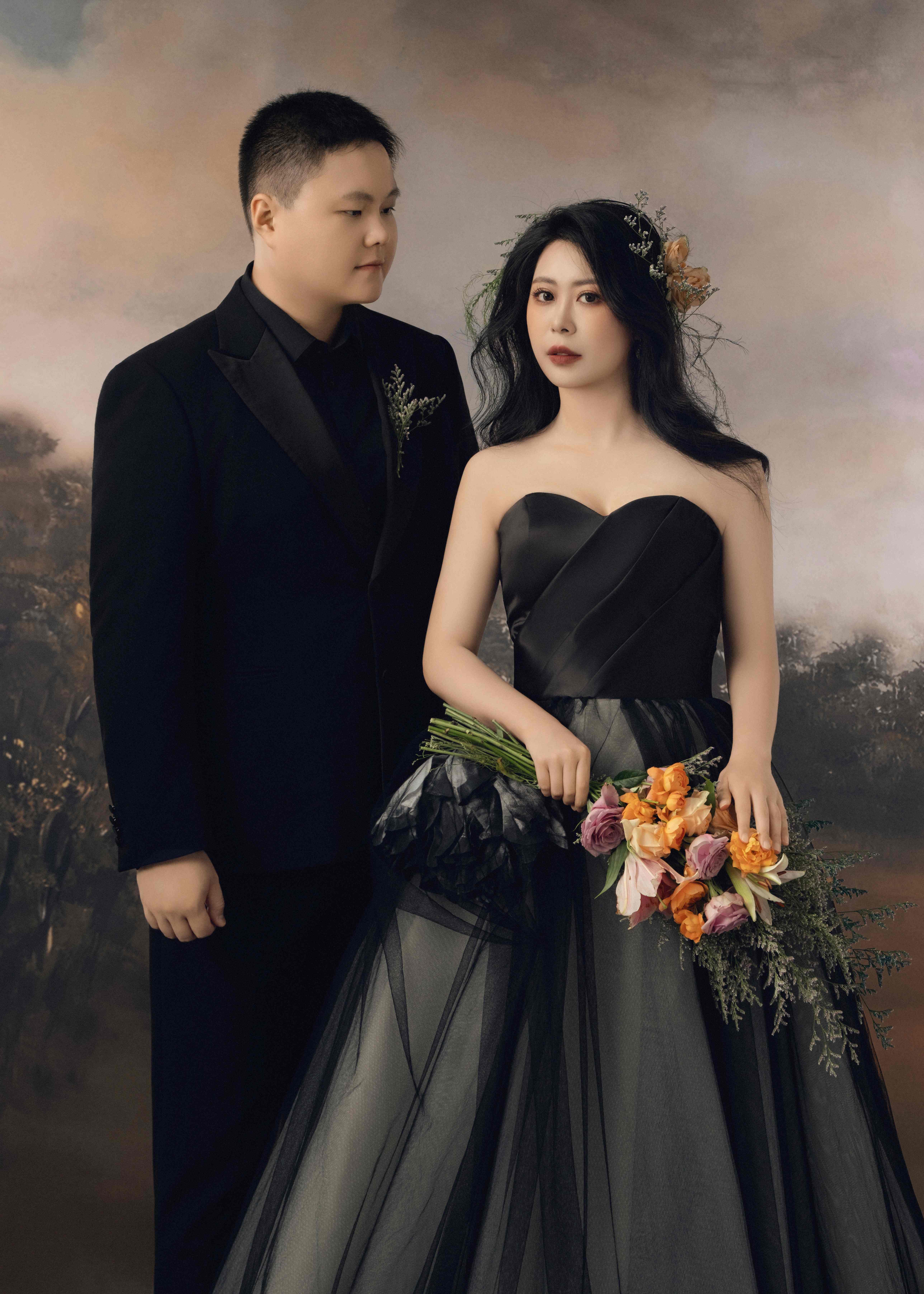 油画风（婚纱照）